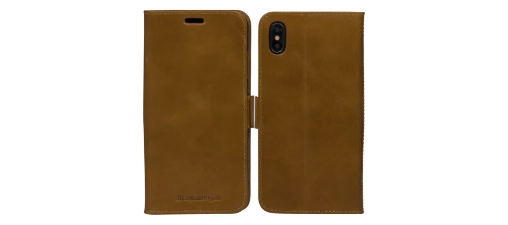 Dbramante1928 Copenhagen, iPhone XS Max - pl&aring;nboksfodral, Brun