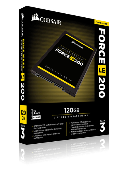 Corsair 120GB LE200, 2.5&quot;, SATA III, 550/500 MB/s - SSD