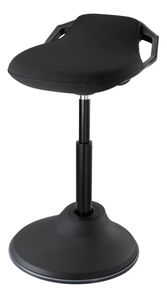 DELTACO Office, Height Adjustable Perch Stool