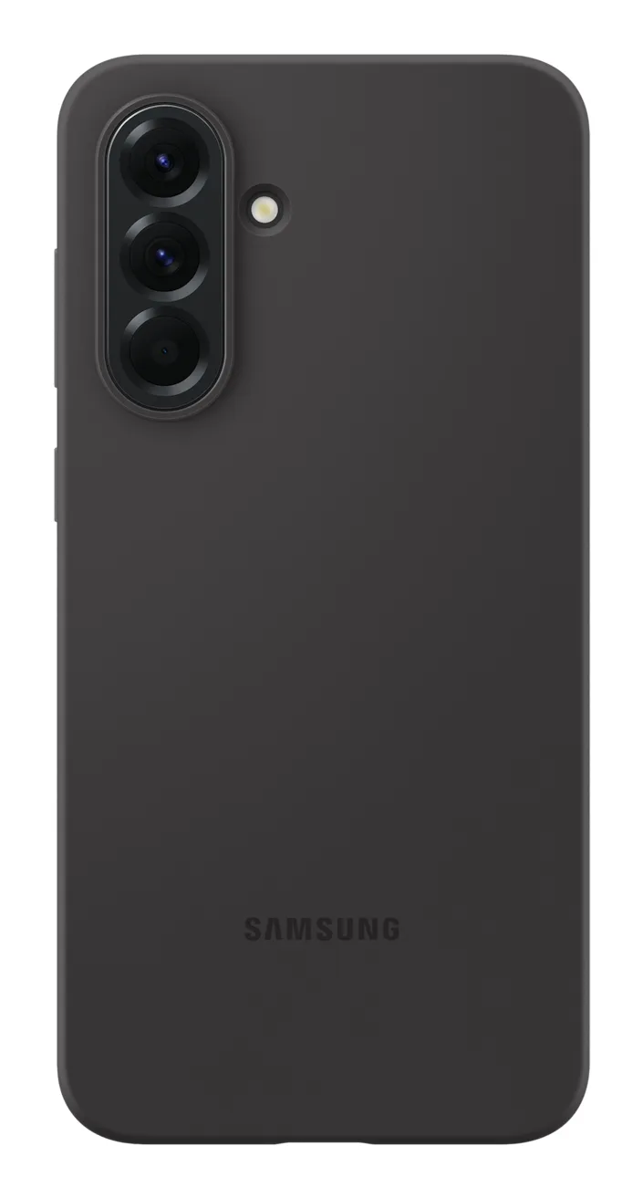 Samsung Galaxy A56 -silikonskal, Svart