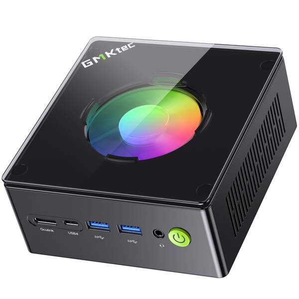 GMKtec NucBox K11 AMD Ryzen 9 8945HS, 32GB, 1TB, Win 11 Pro Mini PC, Dark Night Black