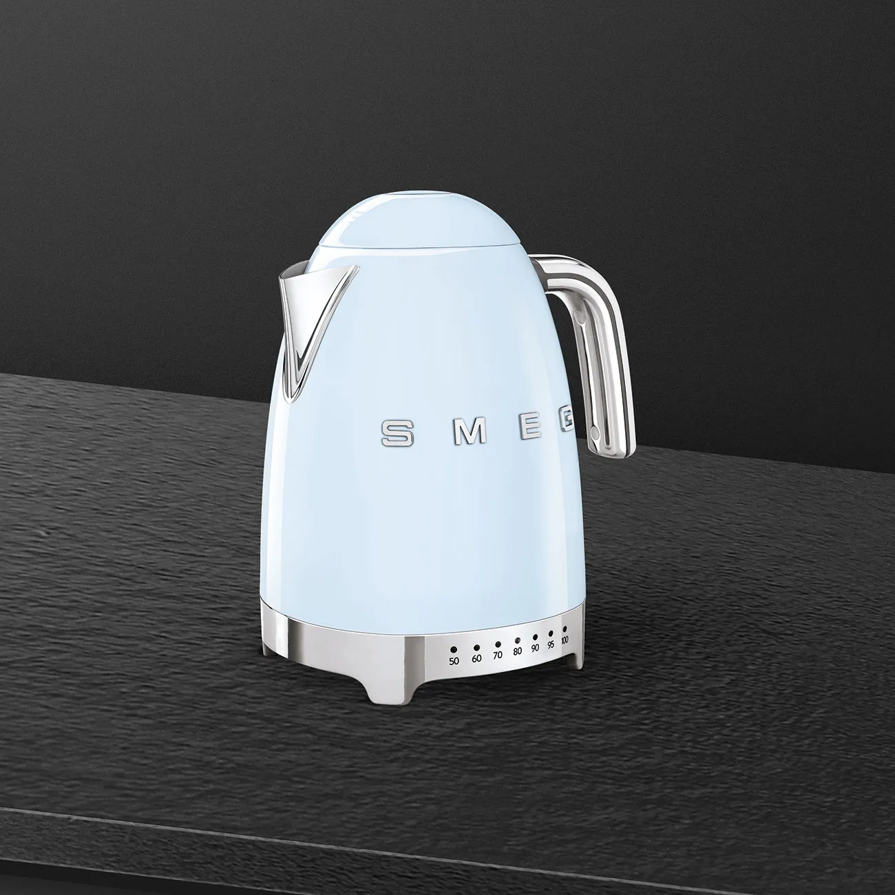 Smeg 50's Style KLF04PBEU kettle, 1.7L, 2400W, Pastell blue