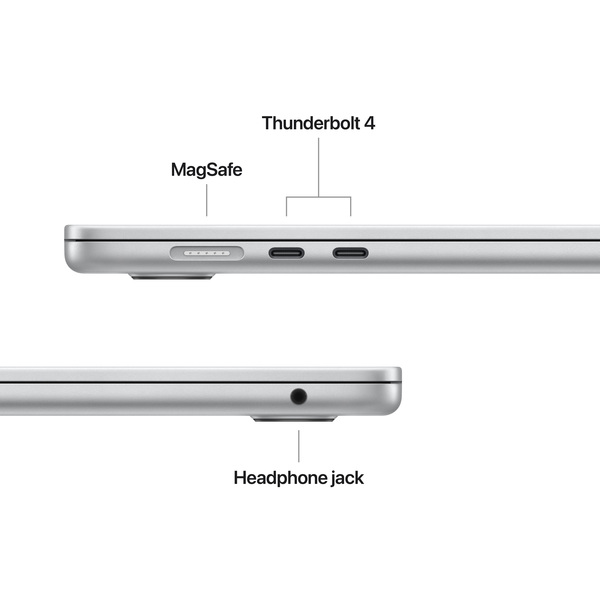 Apple MacBook Air 15&quot; M4 (10/10) 24GB, 512GB - notebook, Silver, MC6J4