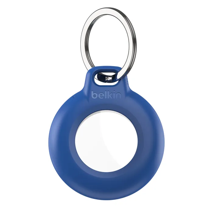Belkin Secure Holder Airtag Waterproof Keyring, Blue