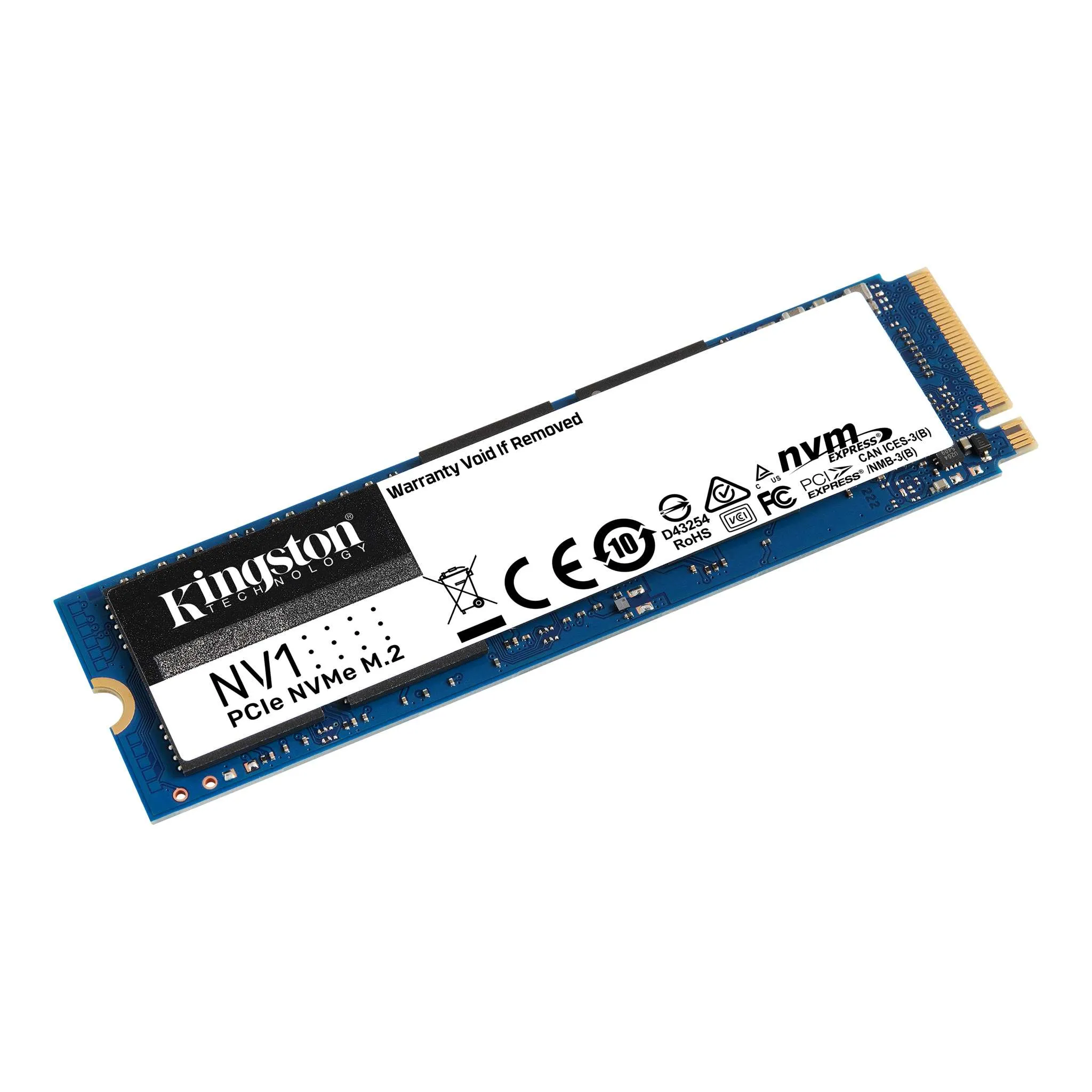 Kingston NV1 500 Gt M.2 PCIe 3.0 x4 NVMe -SSD-levy
