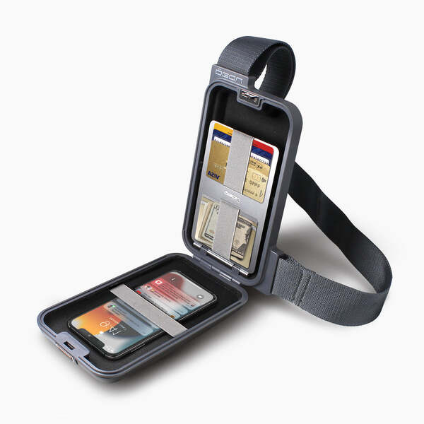 &Ouml;GON Phone Bag Navy Blue