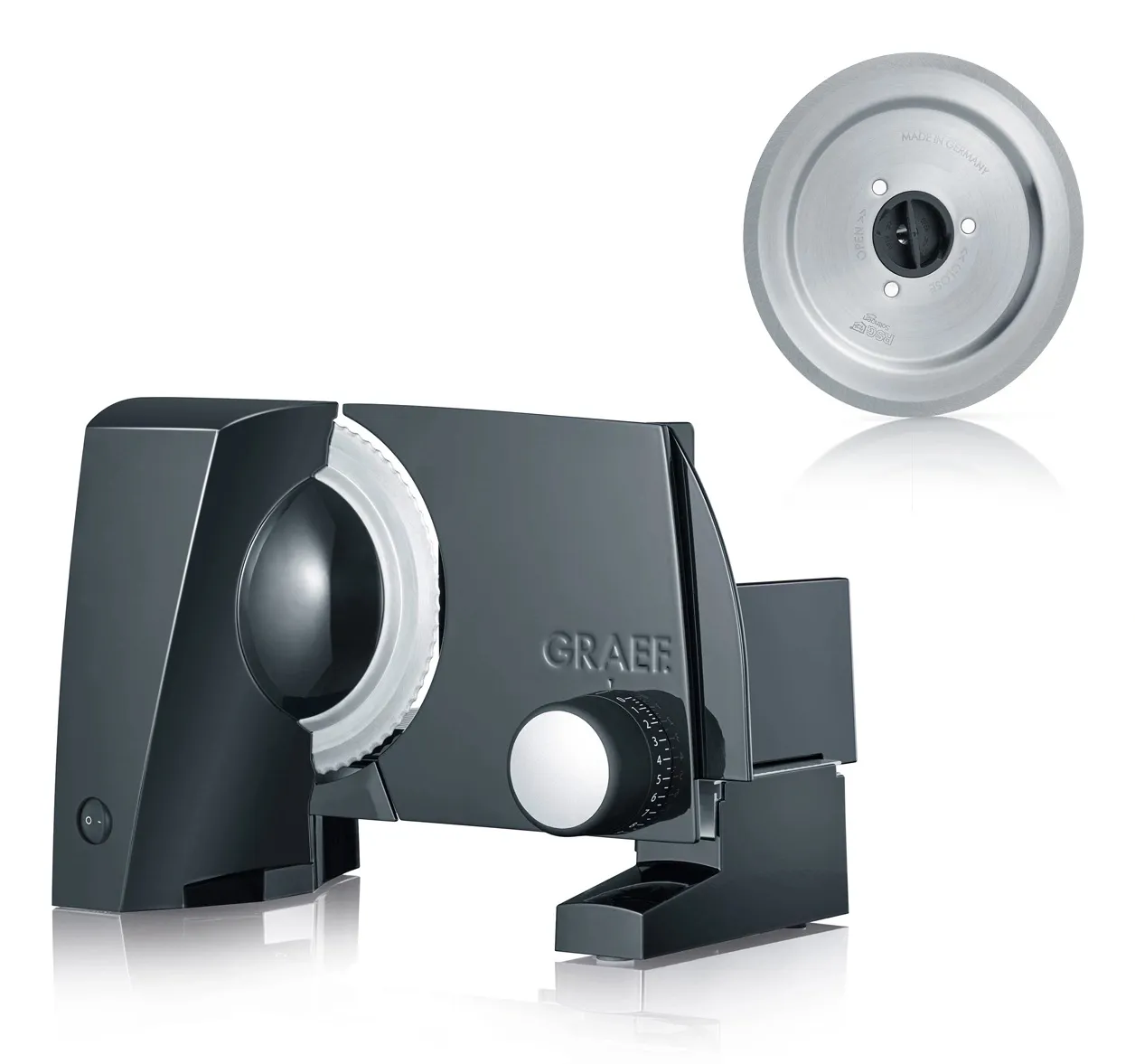 GRAEF STYLE TWIN S10022 Food Slicer, Black