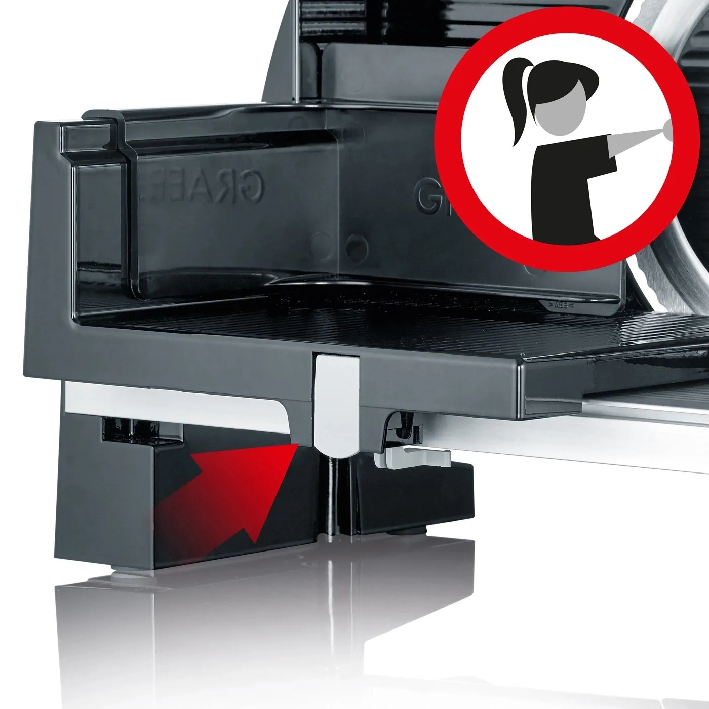 GRAEF STYLE TWIN S10022 Food Slicer, Black