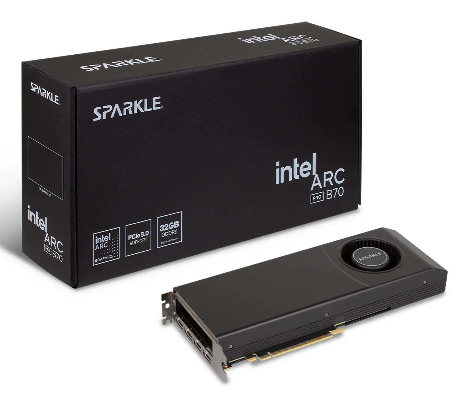 Sparkle Intel Arc Pro B70 Blower 32 Gt -n&auml;yt&ouml;nohjain