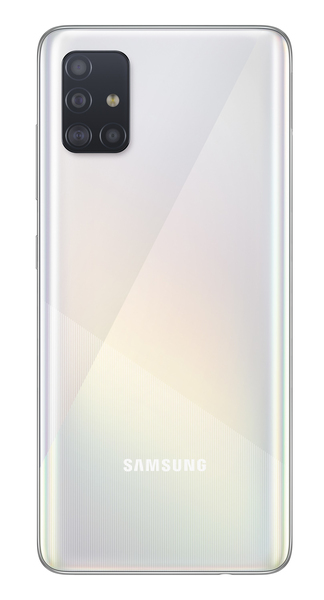 Samsung Galaxy A51 128 Gt/4 Gt -Android-puhelin, Valkoinen