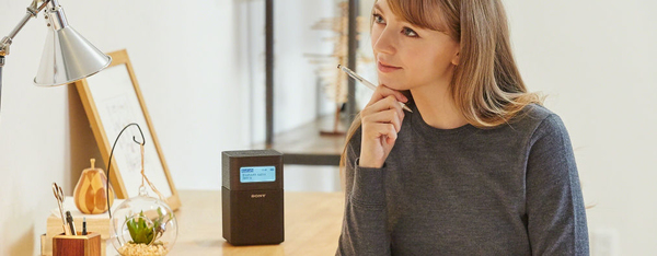 SONY SRFV1BTB premium fm radio with nfc bluetooth