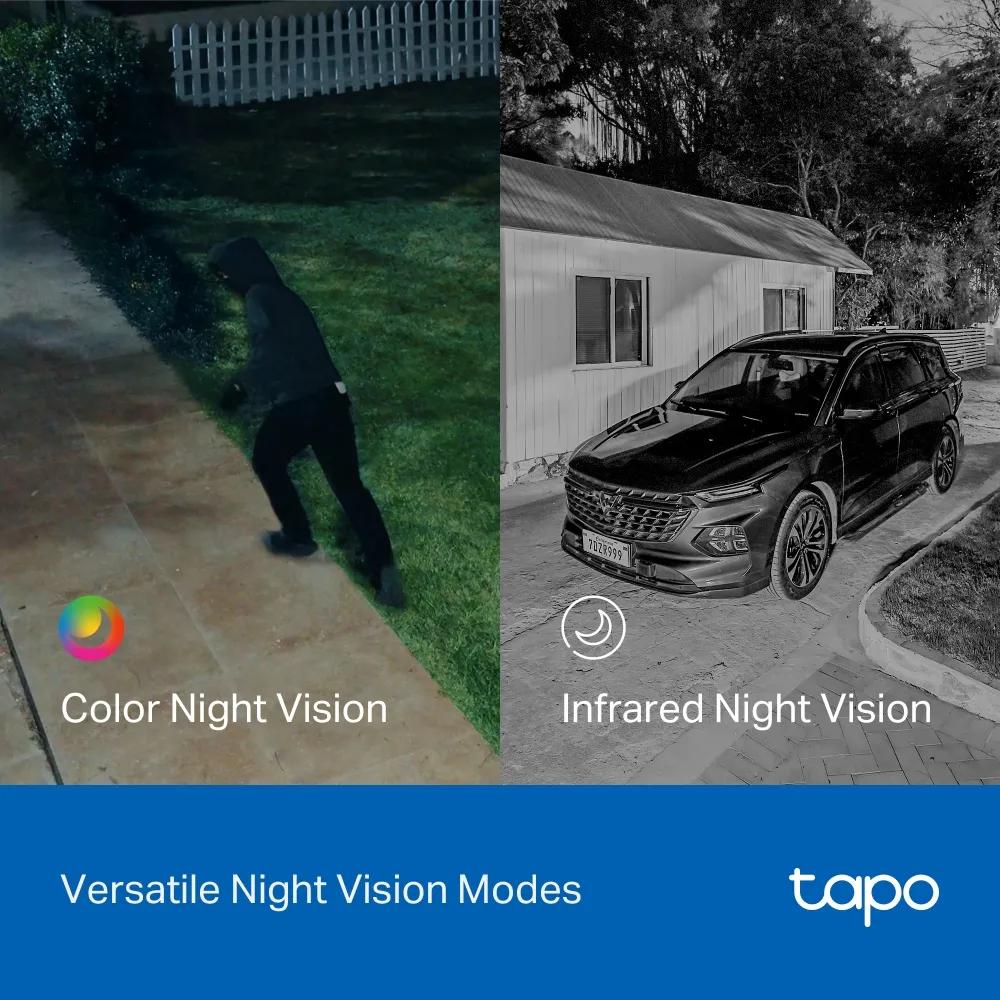 TP-LINK Solar-Powered Dual-Lens Pan/Tilt Security Camera Kit