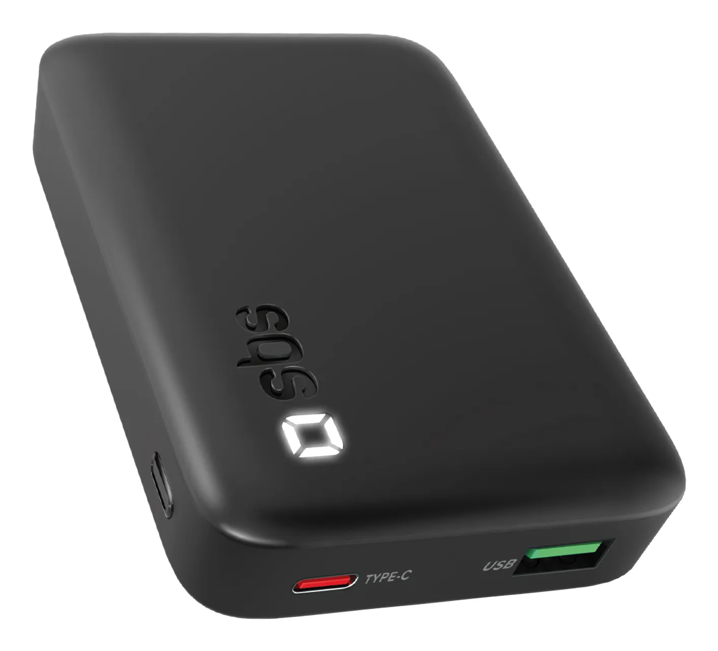 SBS 10000 mAh, 20W - powerbank, Black