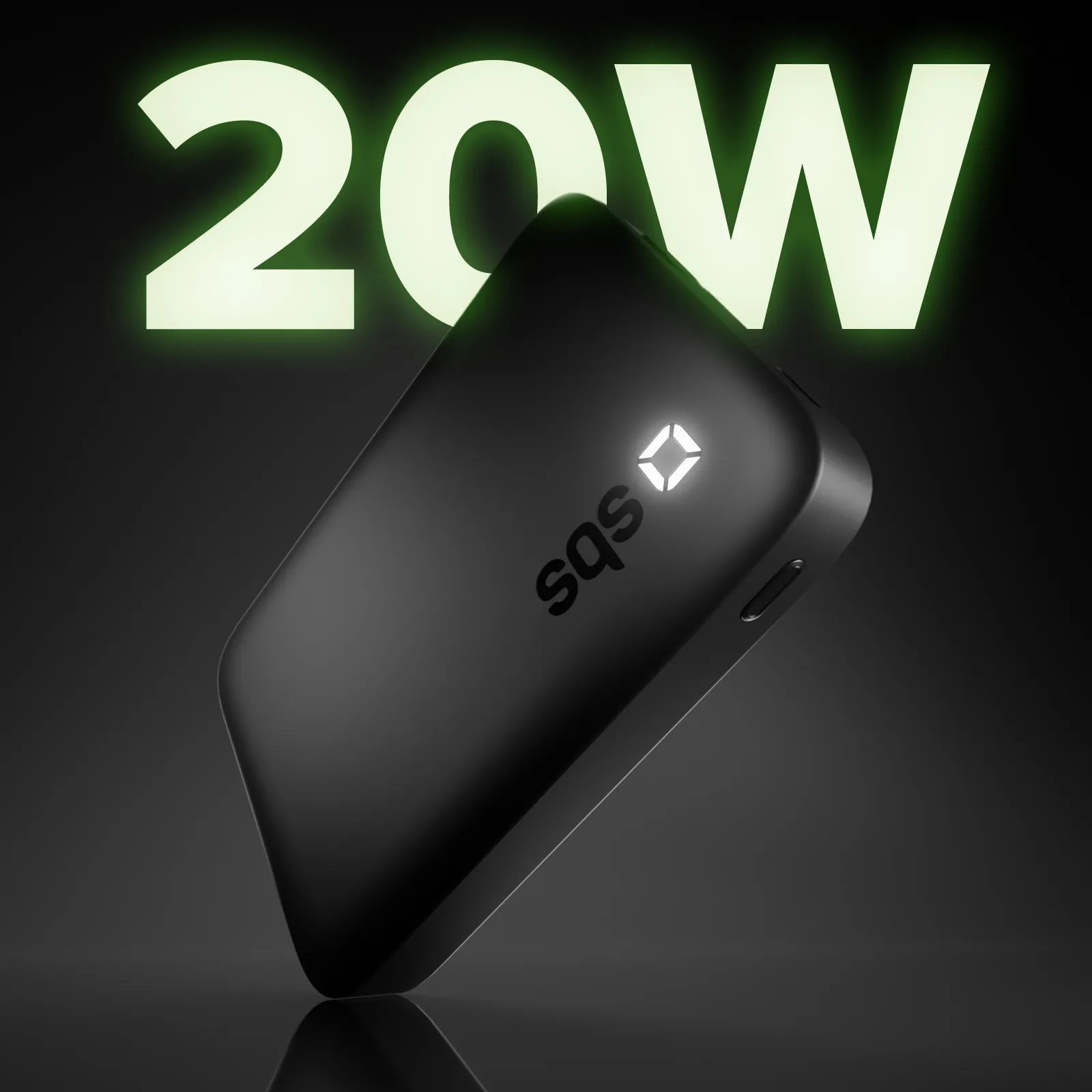SBS 10000 mAh, 20W - powerbank, Black