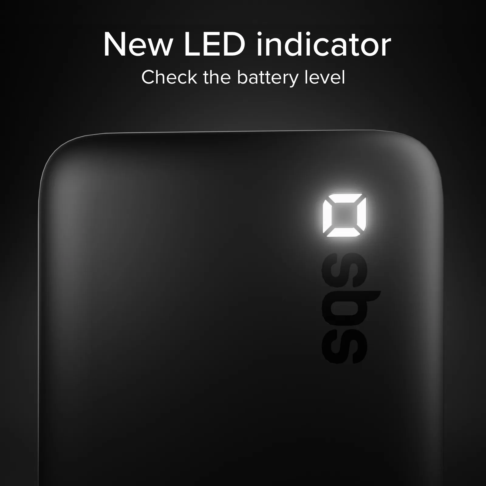 SBS 20000 mAh, 20W - powerbank, Black