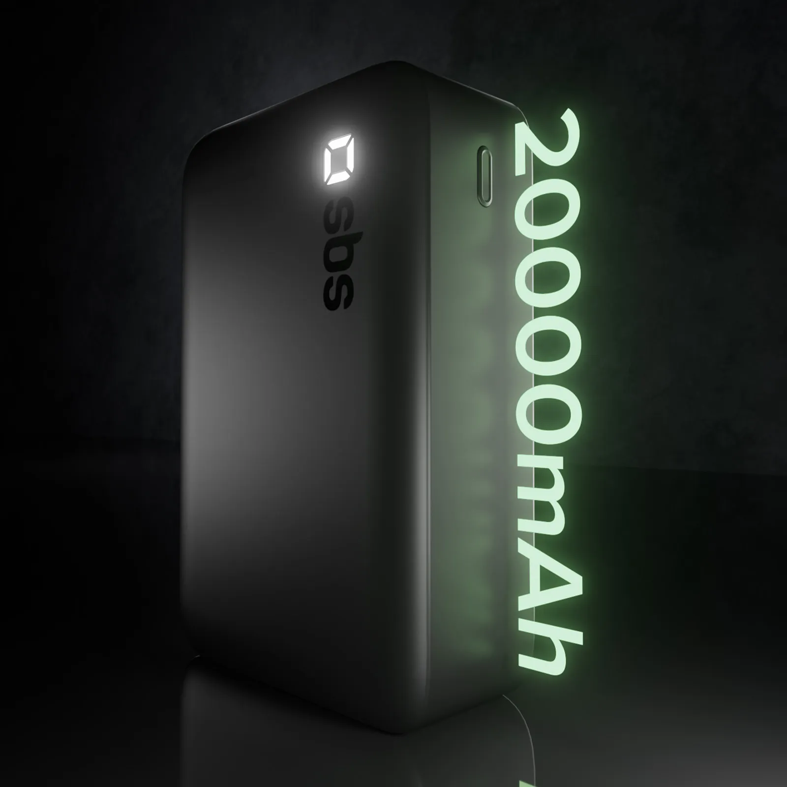 SBS 20000 mAh, 20W - powerbank, Black