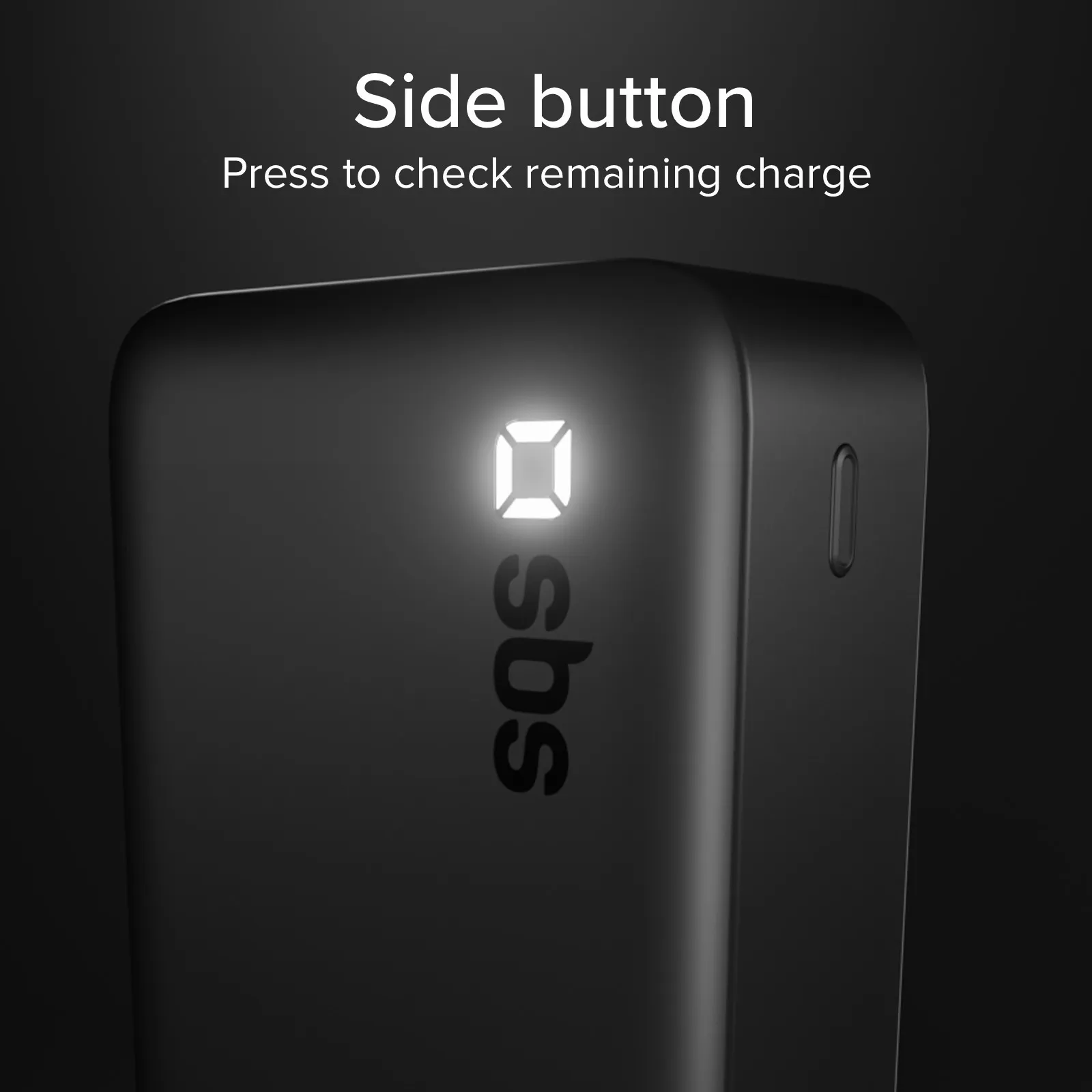 SBS 20000 mAh, 20W - powerbank, Black