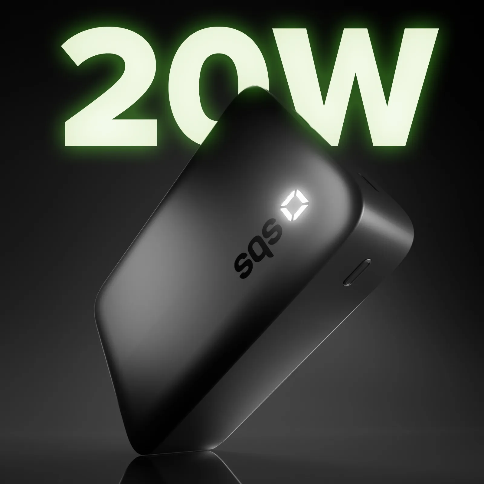 SBS 20000 mAh, 20W - powerbank, Black