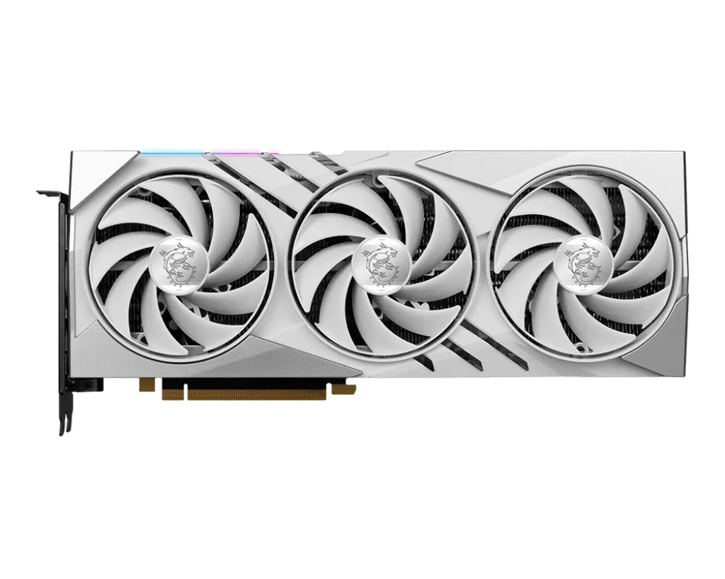 MSI GeForce RTX 4070 Ti SUPER Gaming X Slim White 16GB - Graphics card