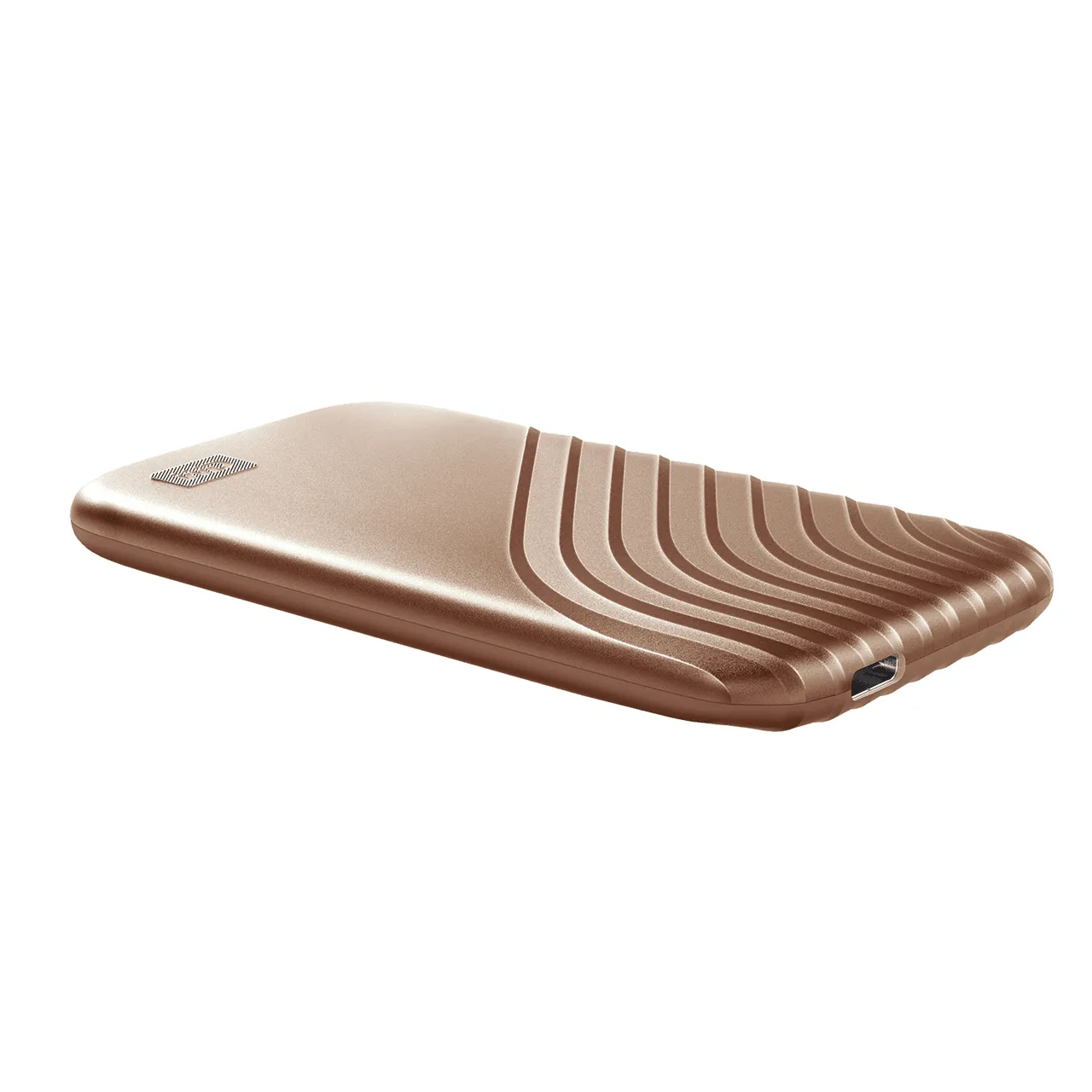 WD My Passport 2TB USB-C - External SSD, Gold