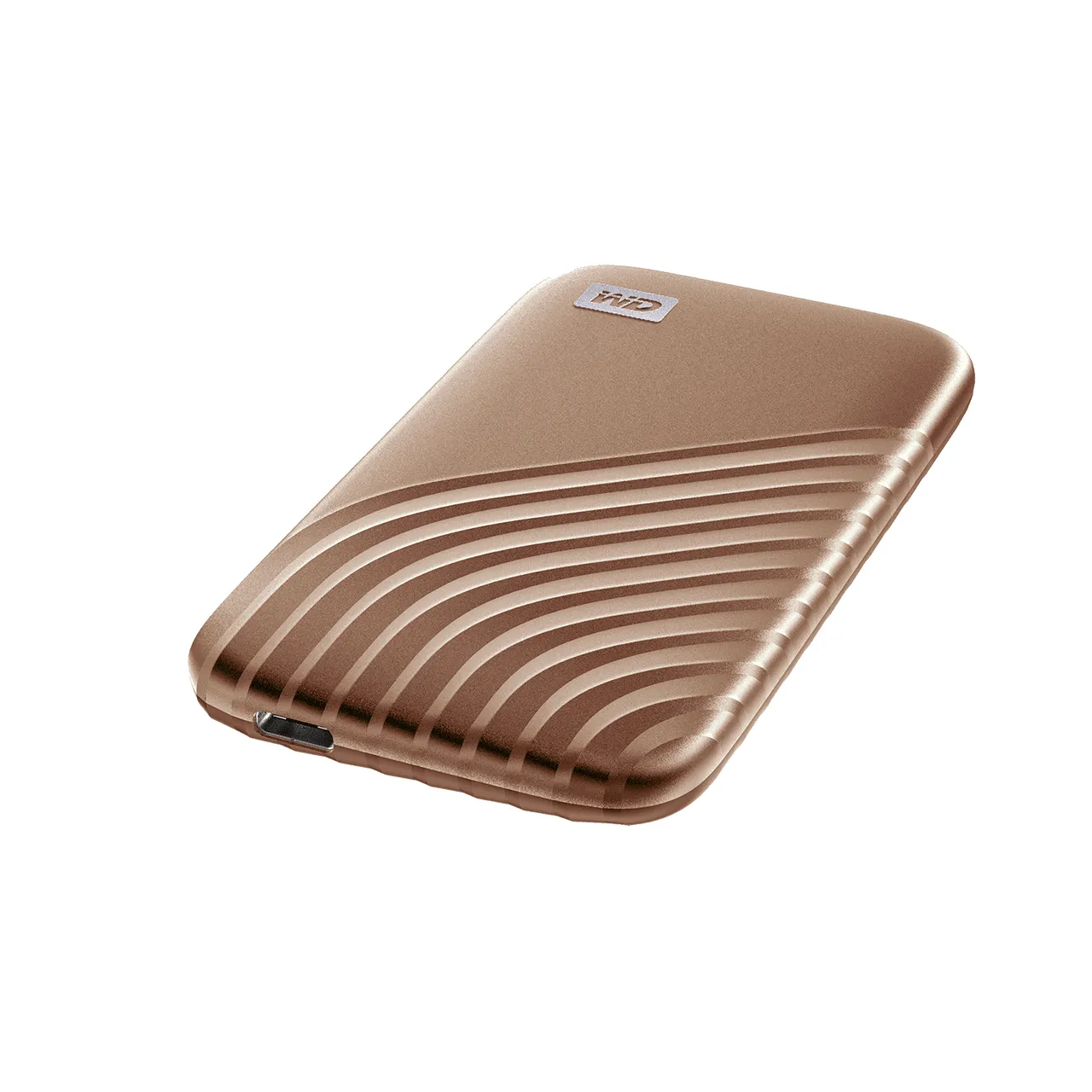 WD My Passport 2 TB USB-C - extern SSD, Gold