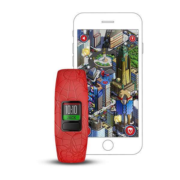 Garmin Vivofit Jr.2 Marvel Spider-man, Red, Adjustable band