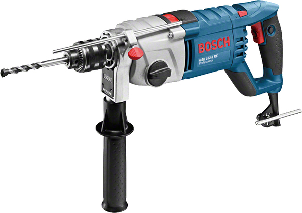 Bosch GSB 162-2 RE hammer drill&nbsp;(blue, carrying case, 1,500 watts)