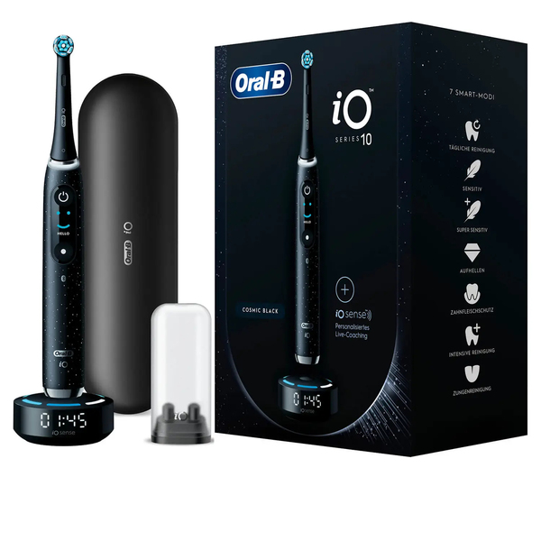Braun Oral-B iO Series 10 - electric toothbrush, black/cosmic black