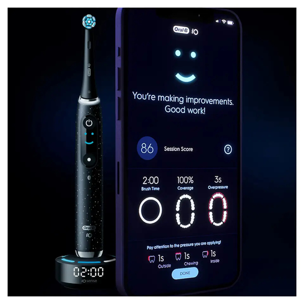 Braun Oral-B iO Series 10 - electric toothbrush, black/cosmic black