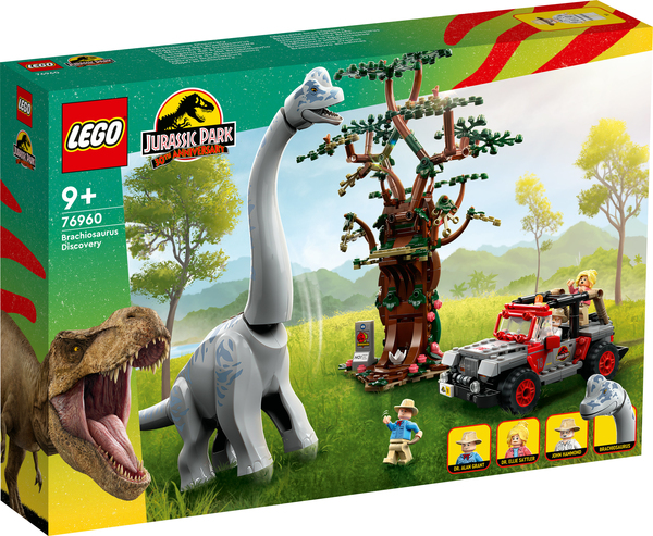 Lego Jurassic Brachiosaurus l&ouml;ydet&auml;&auml;n 76960