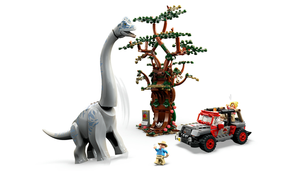 Lego Jurassic Brachiosaurus l&ouml;ydet&auml;&auml;n 76960