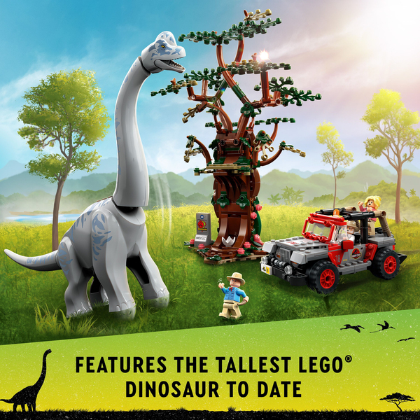 Lego Jurassic Brachiosaurus l&ouml;ydet&auml;&auml;n 76960