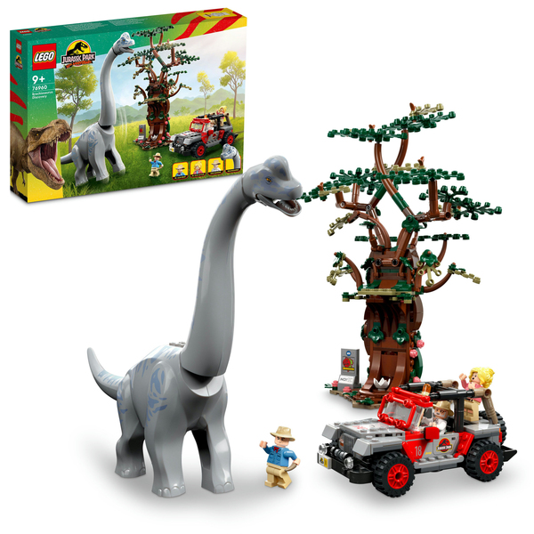 Lego Jurassic Brachiosaurus l&ouml;ydet&auml;&auml;n 76960