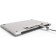 Compulocks The BLADE Universal Macbooks, Tablets &amp; Ultrabooks with T-Bar Secuiry Cable Combination Lock ,Silver - J&auml;rjestelm&auml;n suojauspakkaus - hopea