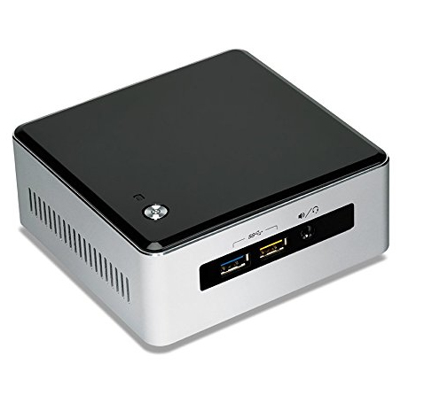 Intel Next Unit of Computing Kit NUC5i3RYH - Barebone - UCFF - 1 x Core i3 5010U / 2.1 GHz - 2.5&quot; Drive Support - HD Graphics 5500 - GigE - WLAN : Bluetooth 4.0