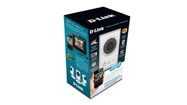 D-Link tr&aring;dl&ouml;s n&auml;tverkskamera, mydlink, 1/3" CMOS, IR, 802.11ac, vi