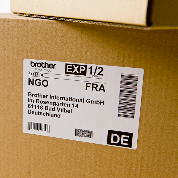 Die-Cut Mailing Label