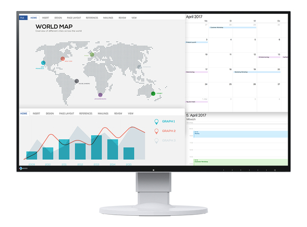 EIZO 27" EV2780-WT, QHD, IPS - monitor