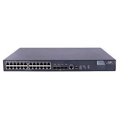 HPE 5800-24G L2/L3/L4 Switch . Twenty-four 10/100/1000Base-T Ethernet PoE ports, four 1/10G SFP+ ports and one Ethernet port expansion slot. Routing/Switching c