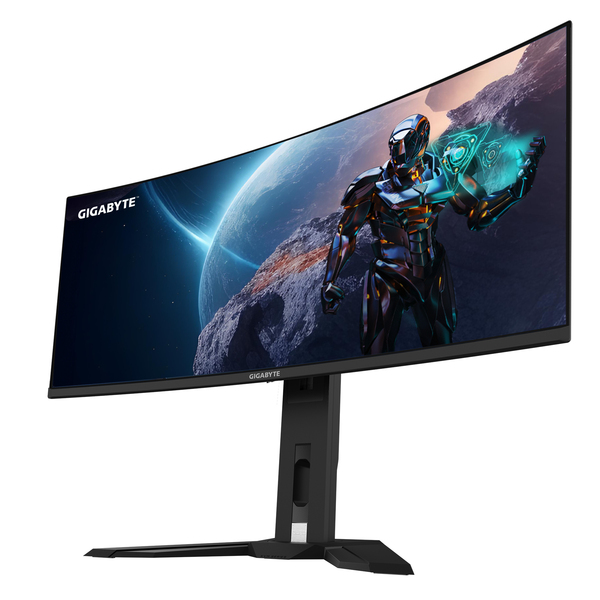 Gigabyte 34&quot; MO34WQC. WQHD, 175Hz, 0.003ms, USB-X FreeSync Premium Pro, OLED  - curved spelsk&auml;rm