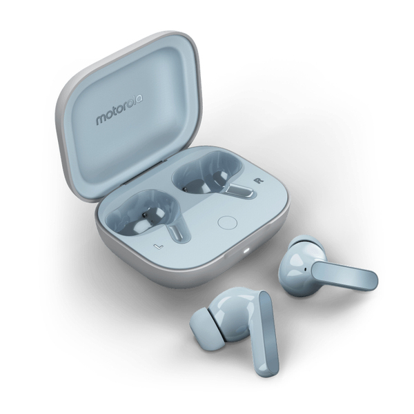 Motorola Moto Buds - wireless earbuds, Illusion Blue