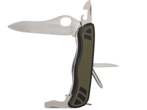 Victorinox Swiss Soldier's Knife 08 -taskuveitsi, vihre&auml;, 111 millimetri&auml;