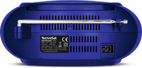Digitradio 1990 Home Audio Midi System 3 W Blue