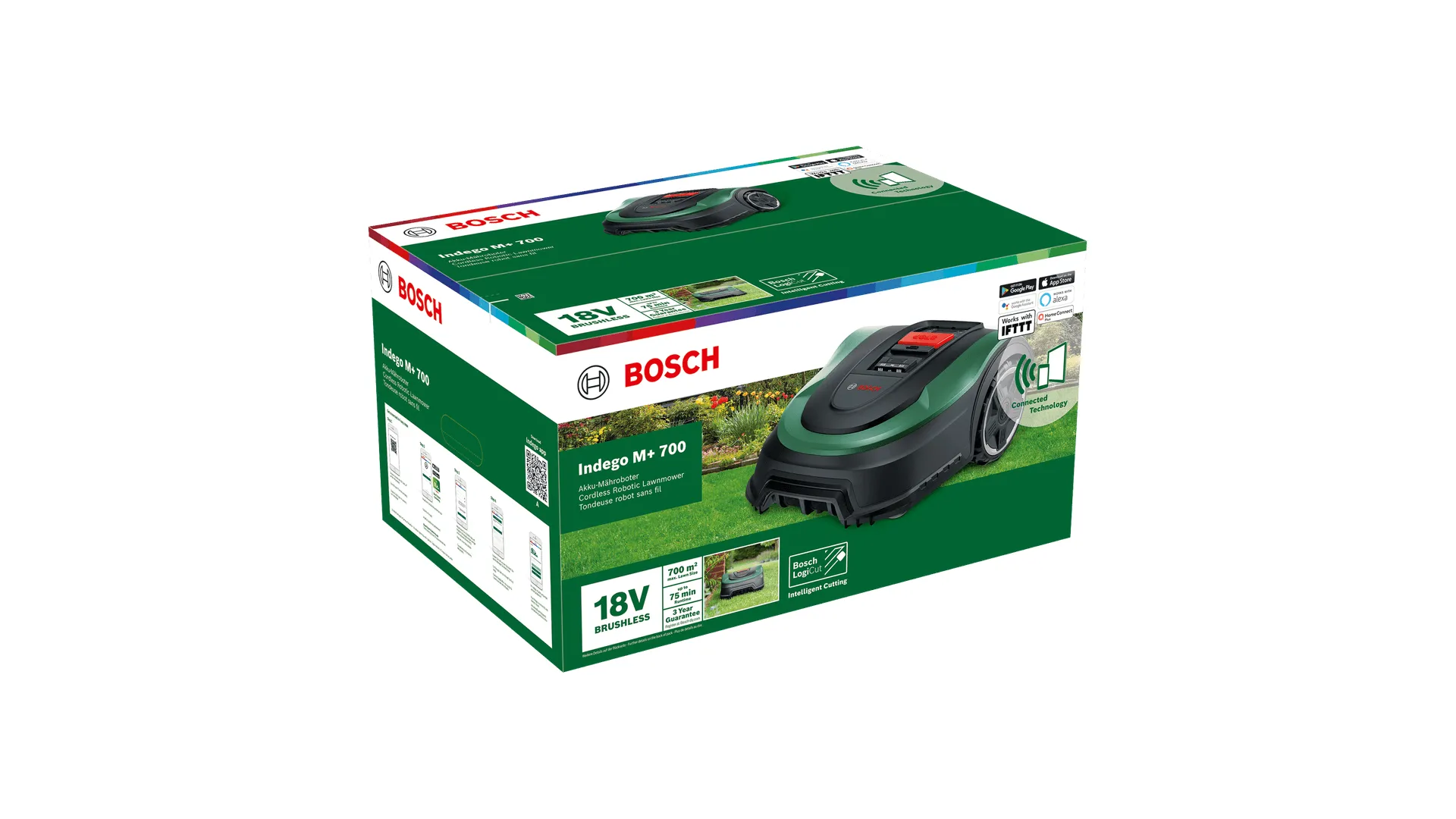 Bosch Indego M+ 700 -robottiruohonleikkuri