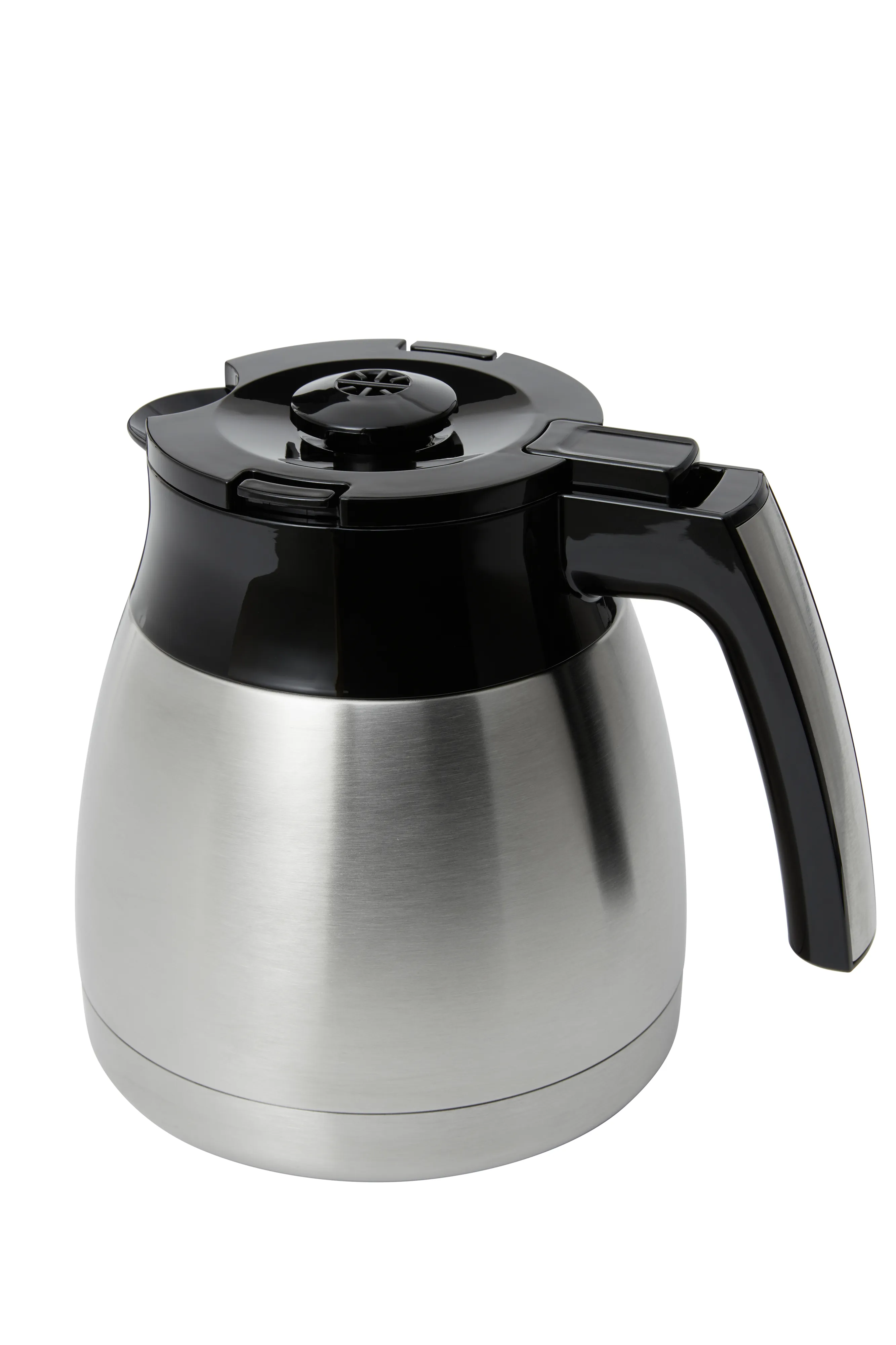 Melitta EasyTopII Therm - coffee maker, Black, Stainless steel