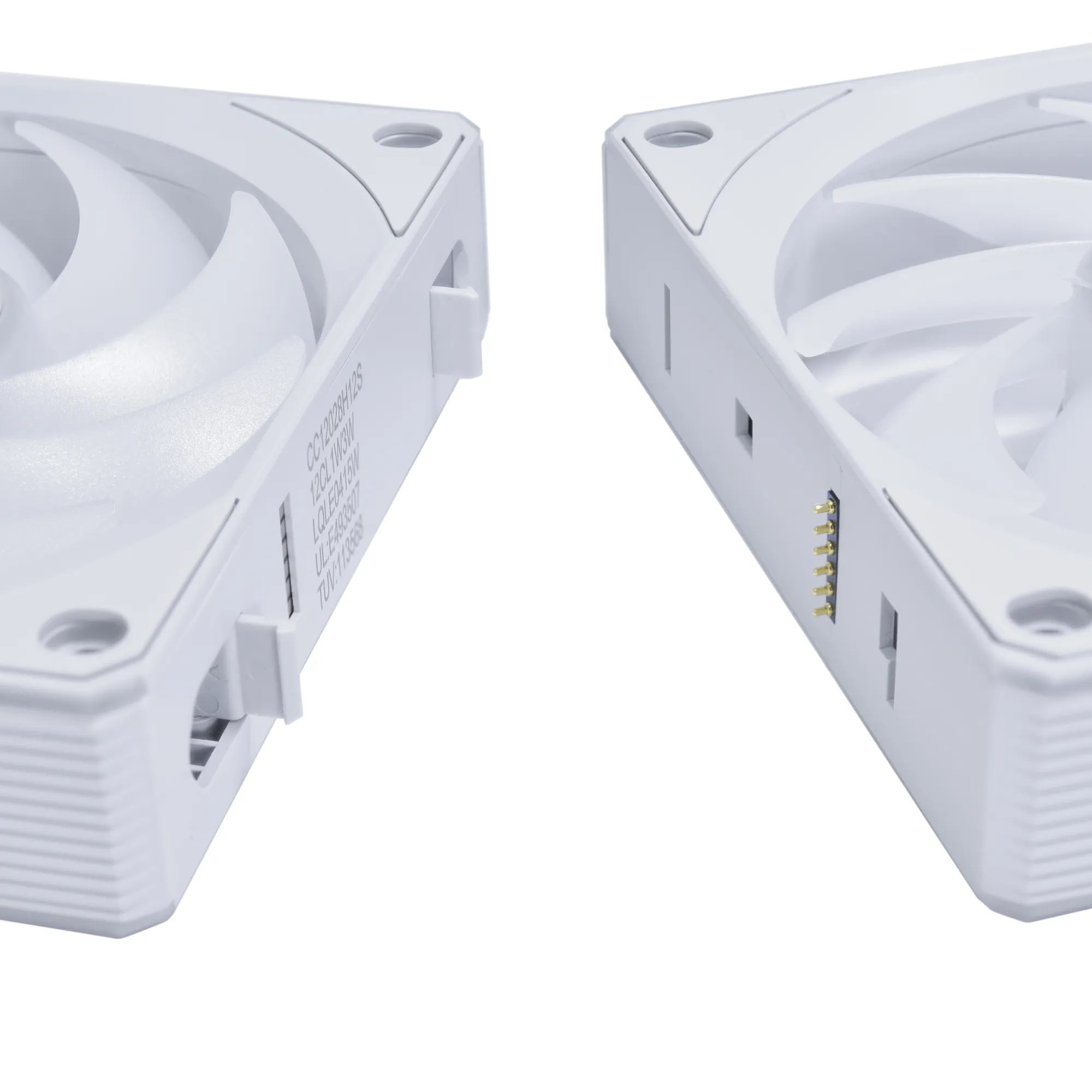 LIAN LI UNI FAN CL WIRELESS, 120mm, Fluid Dynamic Bearing, PWM RGB Fan Kit, 3-pack, White