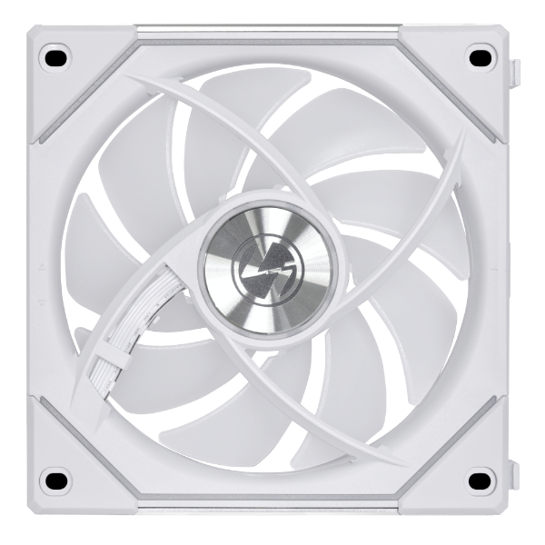 Lian li UNI FAN SL INF, PWM, Reverse, 140mm - chassi fläkt, vit