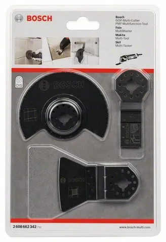 Bosch Professional 3-Piece Starlock - multitool set