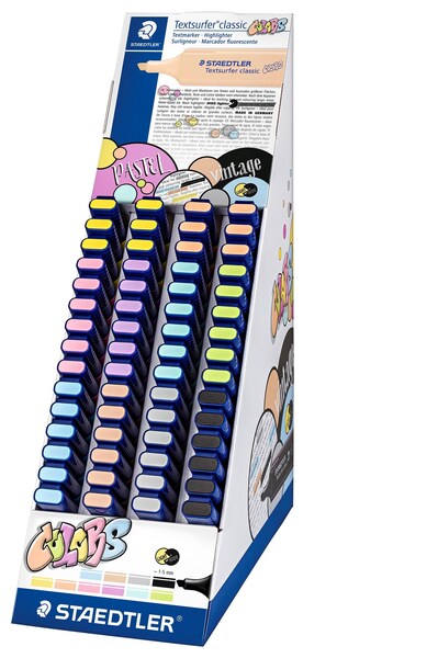 STAEDTLER Textsurfer Classic, 1&ndash;5mm, 60 pcs, 8 assorted colours