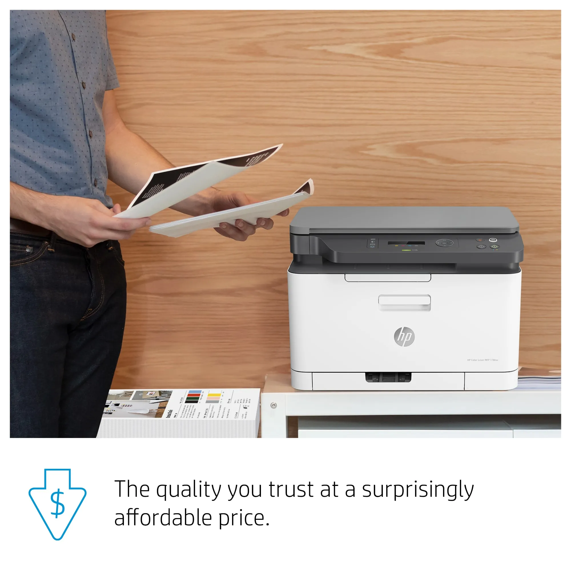 HP Color Laser MFP 178nw A4  - multifunktions f&auml;rglaserskrivare